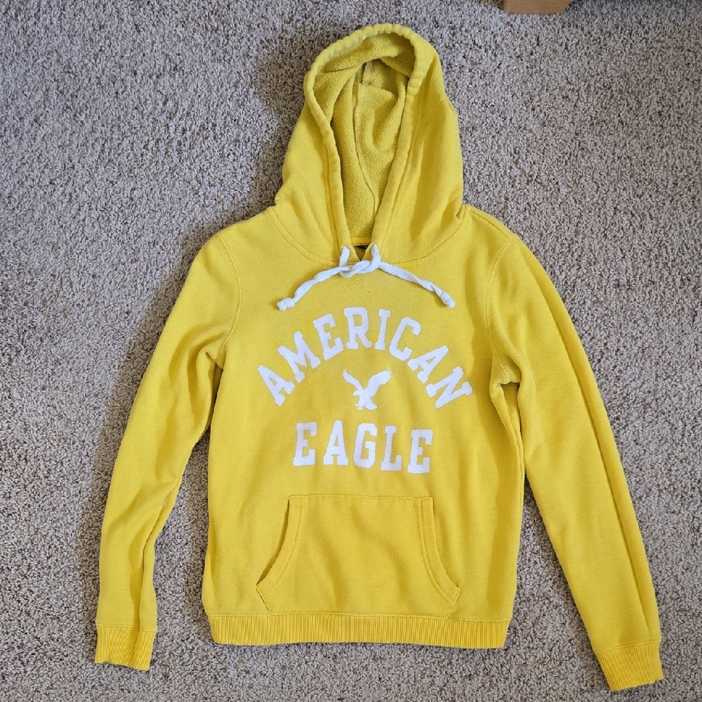 American Eagle Yellow Hoodie